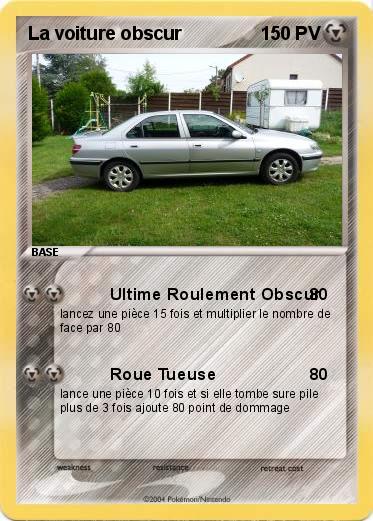 Pokemon La voiture obscur