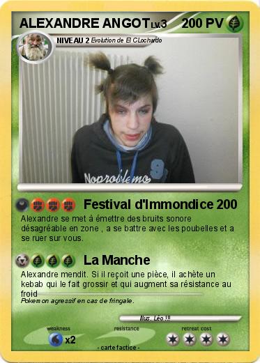 Pokemon ALEXANDRE ANGOT