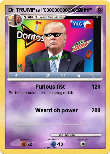 Pokemon Dr TRUMP