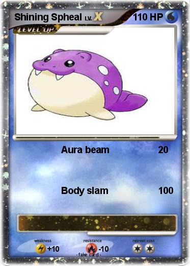 Pokemon Shining Spheal