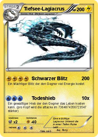 Pokemon Tiefsee-Lagiacrus