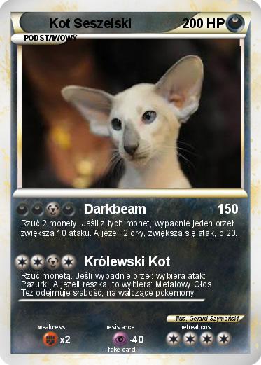 Pokemon Kot Seszelski