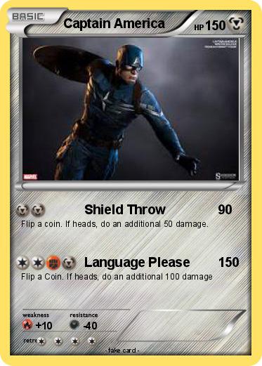 Pokemon Captain America