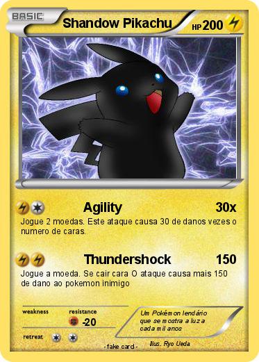 Pokemon Shandow Pikachu