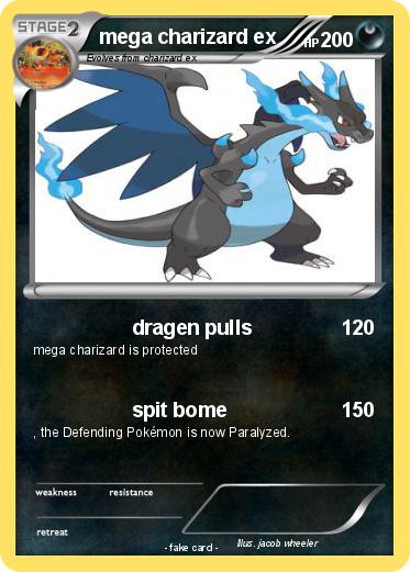 Pokemon mega charizard ex