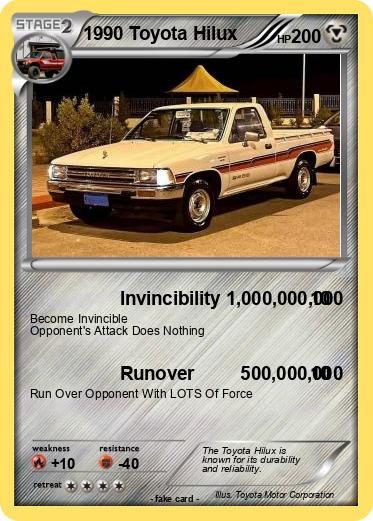 Pokemon 1990 Toyota Hilux
