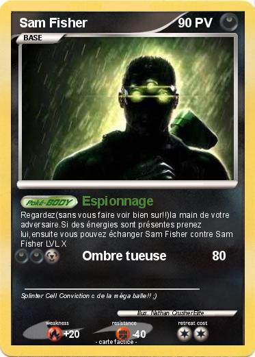 Pokemon Sam Fisher