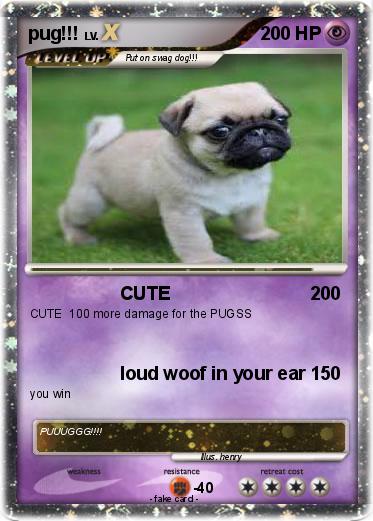 Pokemon pug!!!