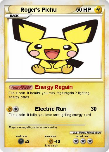 Pokemon Roger's Pichu