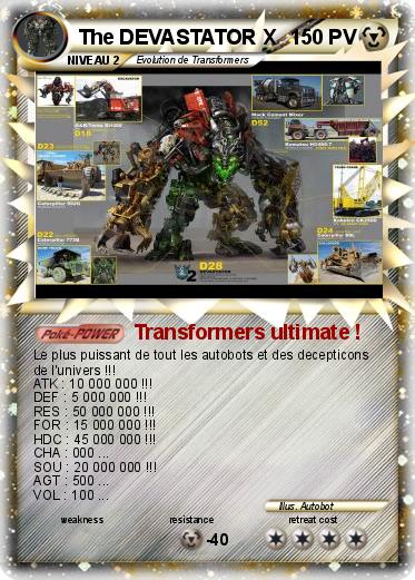Pokemon The DEVASTATOR X
