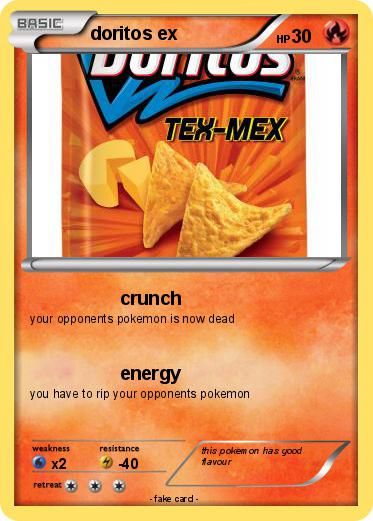 Pokemon doritos ex