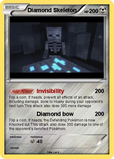 Pokemon Diamond Skeleton
