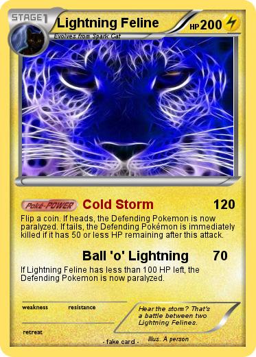 Pokemon Lightning Feline