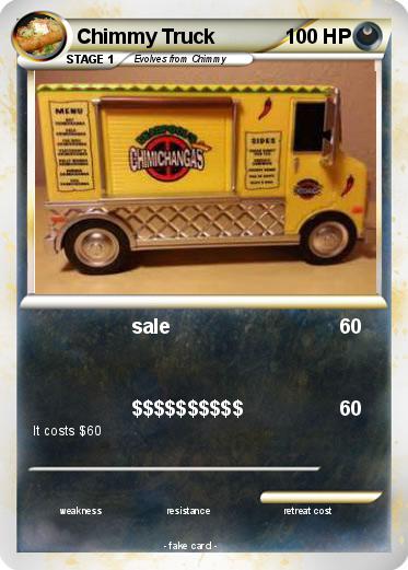 Pokemon Chimmy Truck