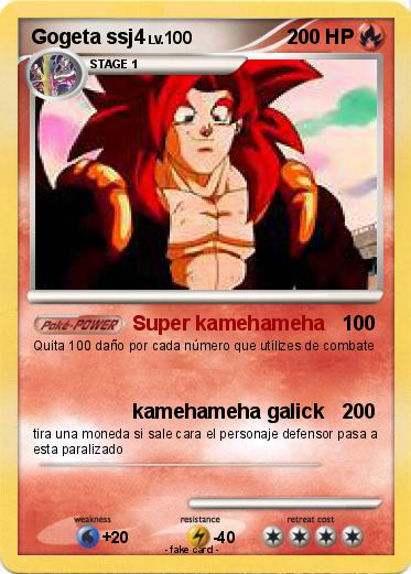 Pokemon Gogeta ssj4