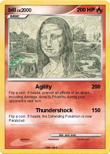 Pokemon bill