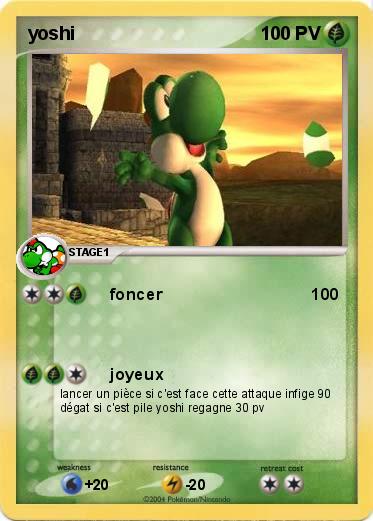 Pokemon yoshi 