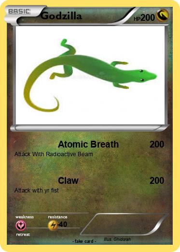 Pokemon Godzilla
