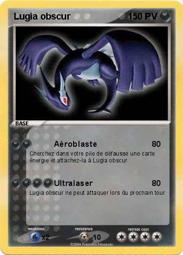 Pokemon Lugia obscur