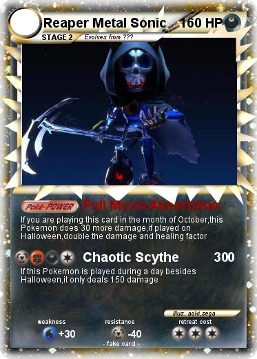 Pokemon Reaper Metal Sonic