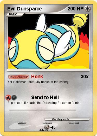 Pokemon Evil Dunsparce