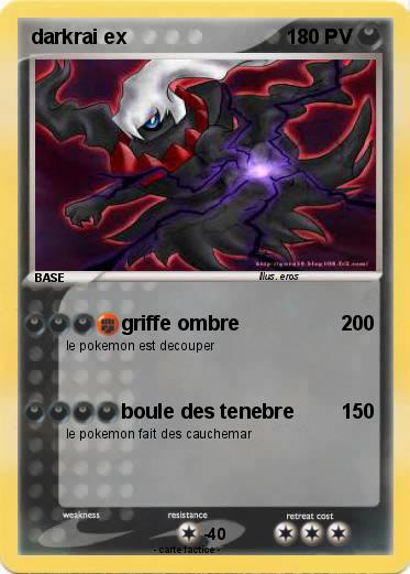 Pokemon darkrai ex