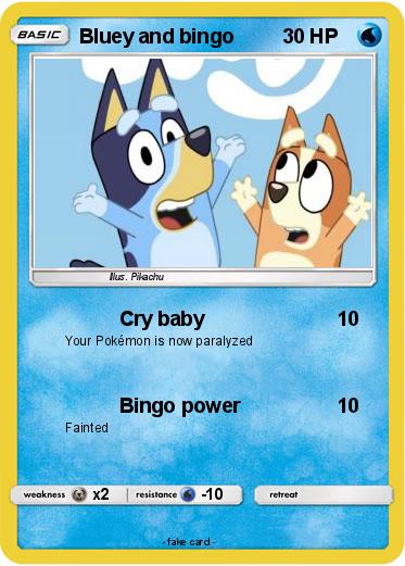 Pokemon Bluey and bingo