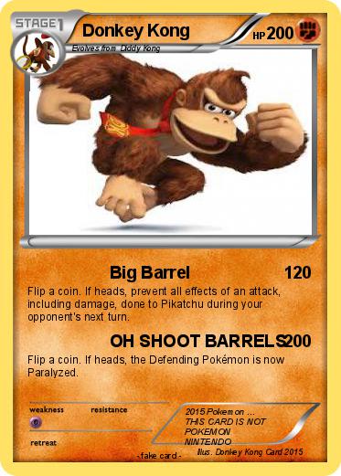 Pokemon Donkey Kong