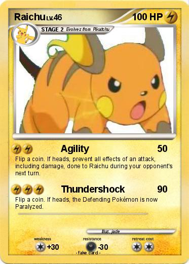 Pokemon Raichu