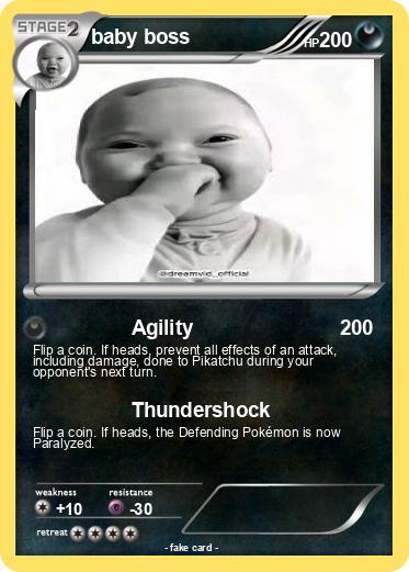 Pokemon baby boss