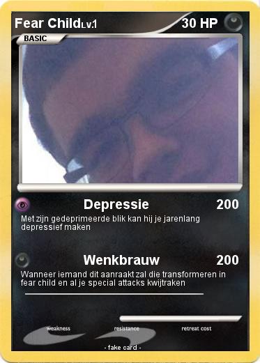 Pokemon Fear Child