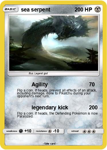 Pokemon sea serpent