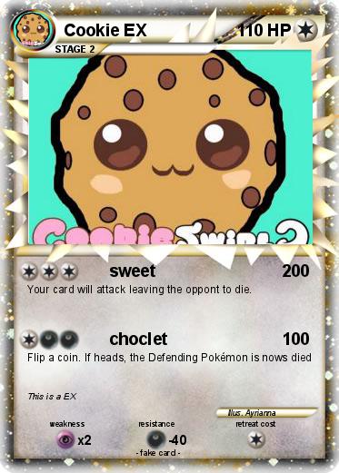 Pokemon Cookie EX