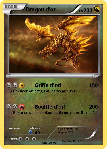 Pokemon Dragon d'or