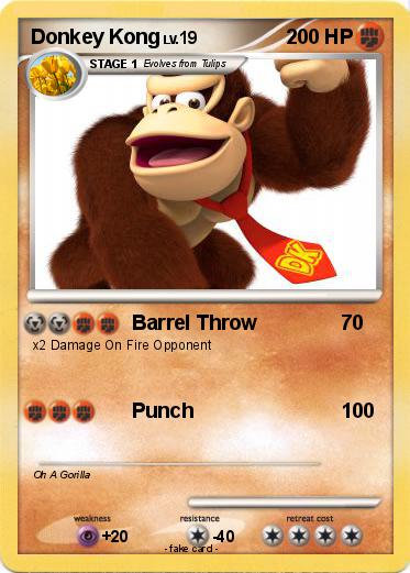 Pokemon Donkey Kong
