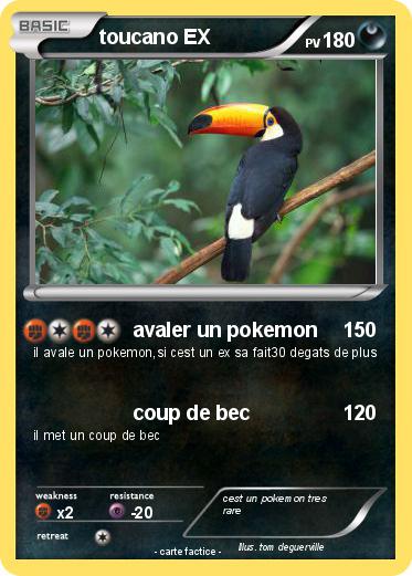 Pokemon toucano EX