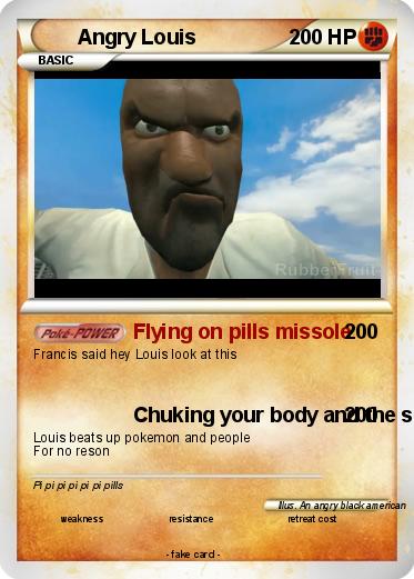 Pokemon Angry Louis