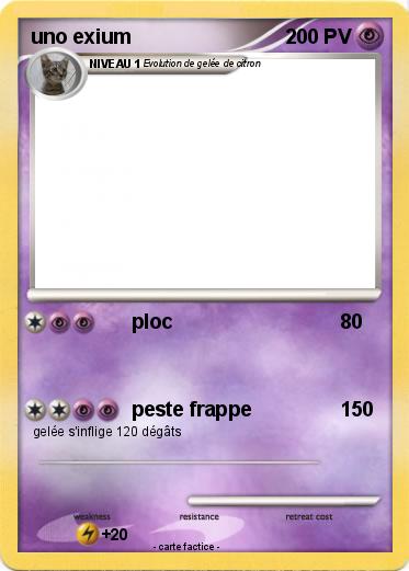 Pokemon uno exium