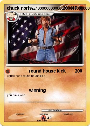 Pokemon chuck noris
