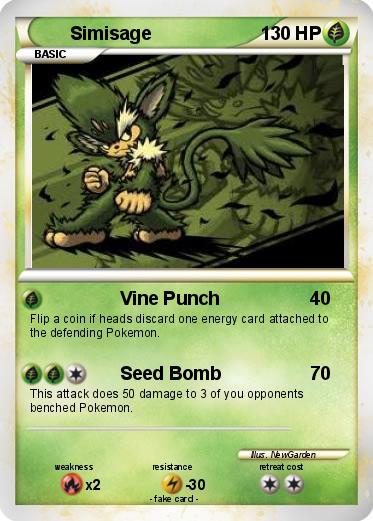 Pokemon Simisage
