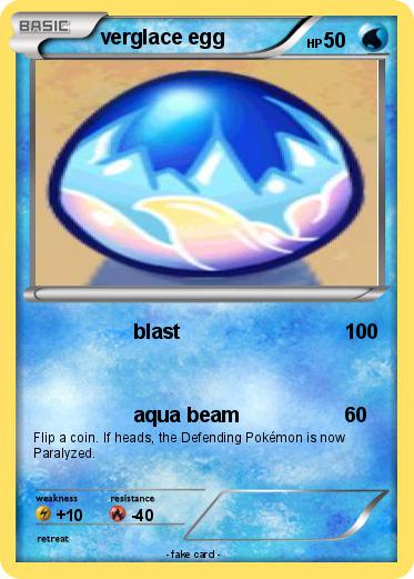 Pokemon verglace egg