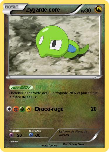 Pokemon Zygarde core