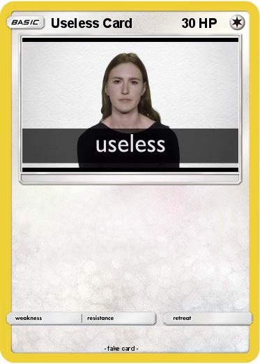 Pokemon Useless Card