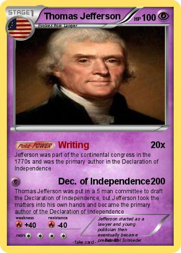 Pokemon Thomas Jefferson