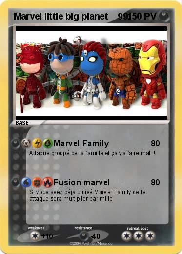 Pokemon Marvel little big planet    99.                           
