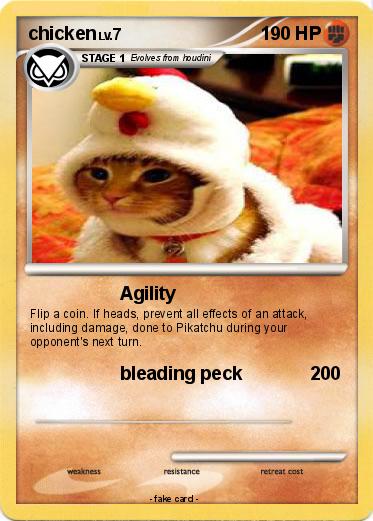 Pokemon chicken