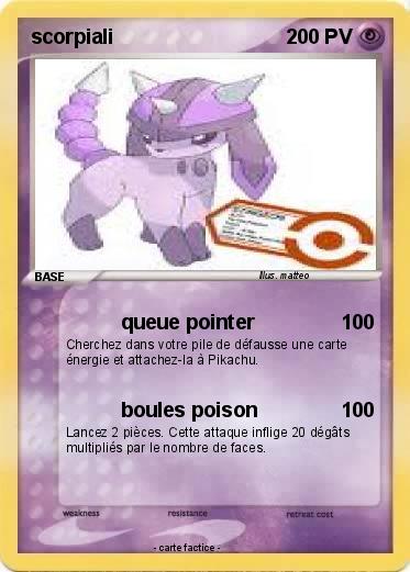 Pokemon scorpiali