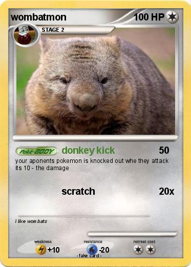 Pokemon wombatmon