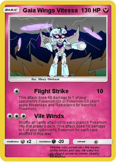 Pokemon Gaia Wings Vitessa