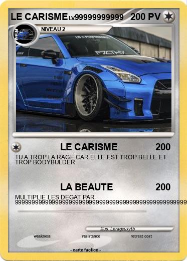 Pokemon LE CARISME
